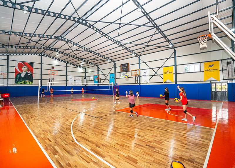 Linda Resort Hotel kapalı spor salonu